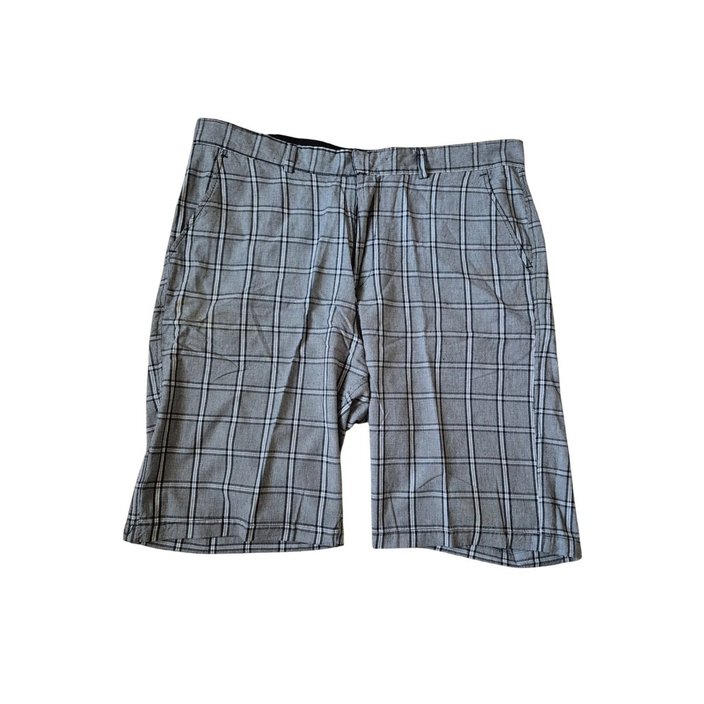 Anchor‎ Blue Men Plaid Shorts Size 38 Casual Comfort